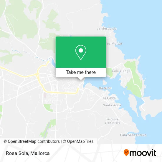 Rosa Sola map