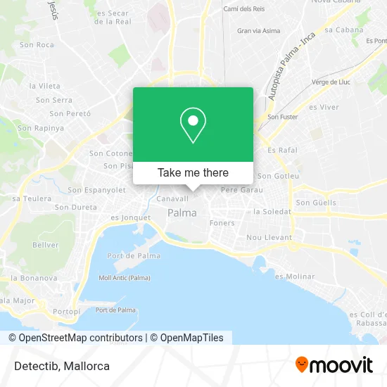 Detectib map