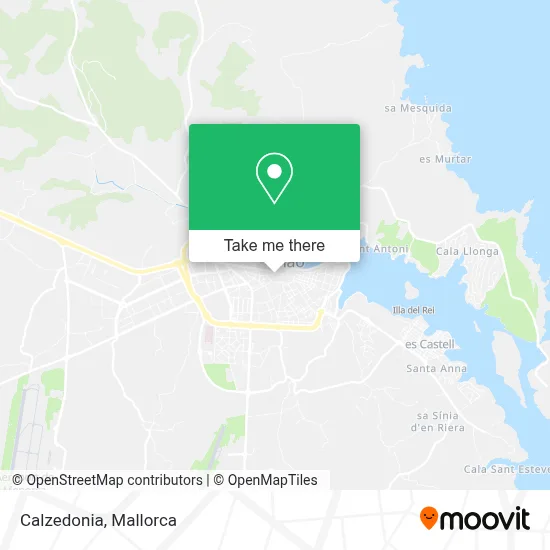 Calzedonia map