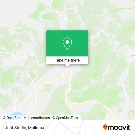 Jofit Studio map