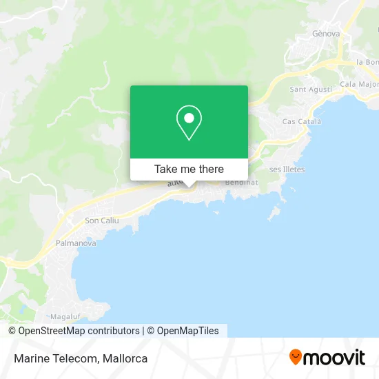Marine Telecom map