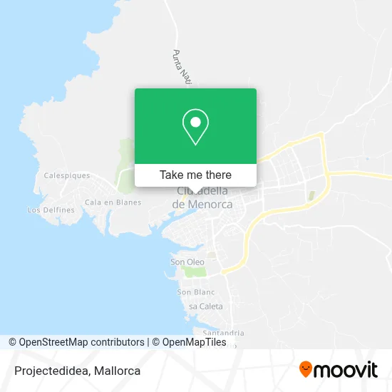 Projectedidea map