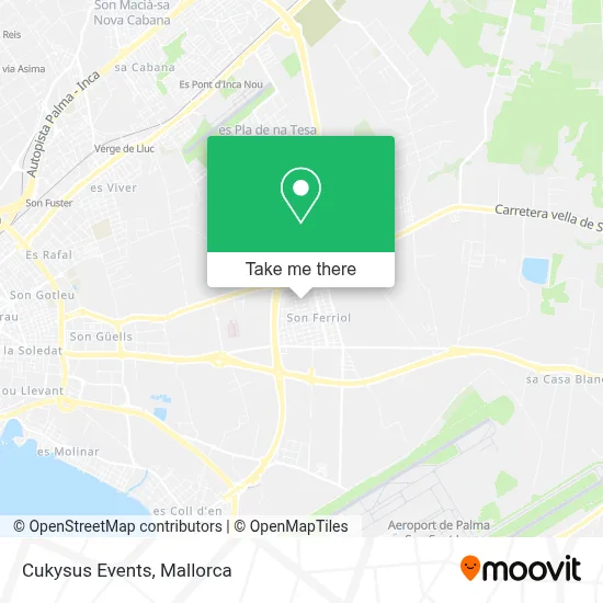 Cukysus Events map