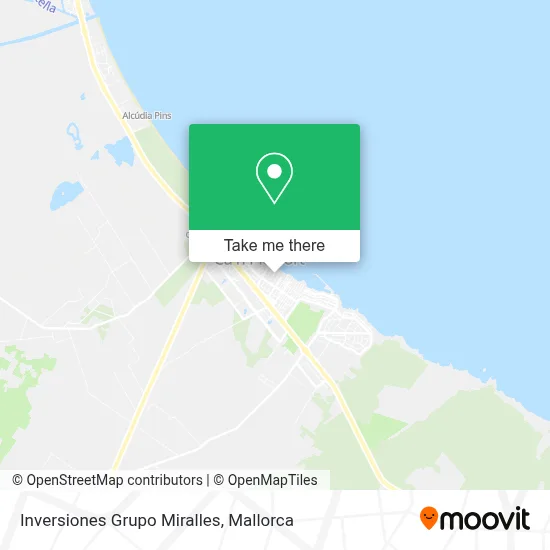 Inversiones Grupo Miralles map