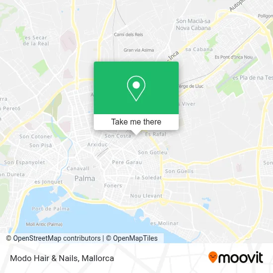 Modo Hair & Nails map