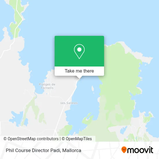 Phil Course Director Padi map