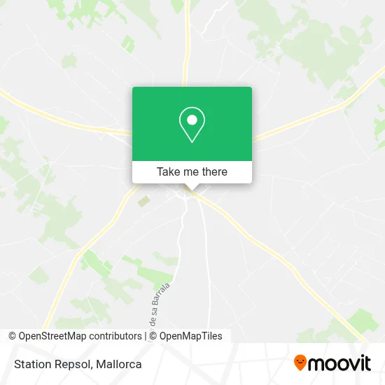 Station Repsol map