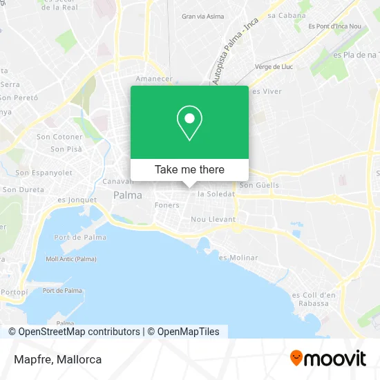 Mapfre map