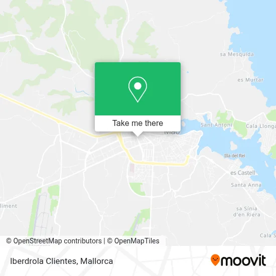 Iberdrola Clientes map