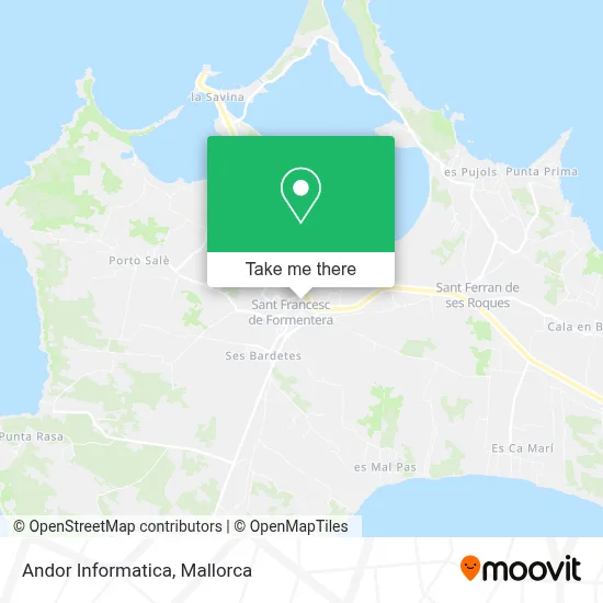 Andor Informatica map