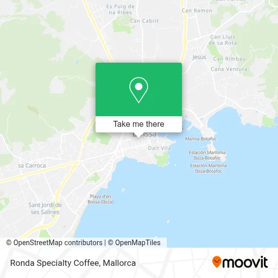 Ronda Specialty Coffee map