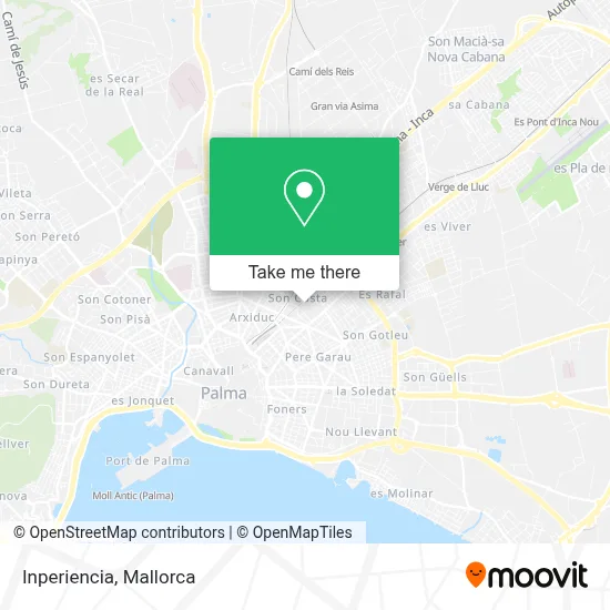 Inperiencia map