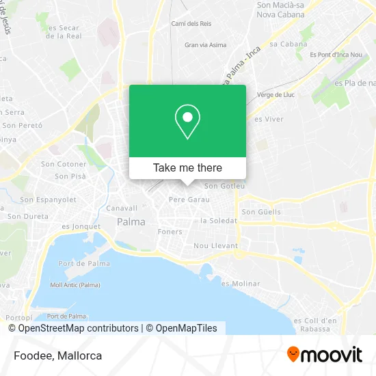 Foodee map
