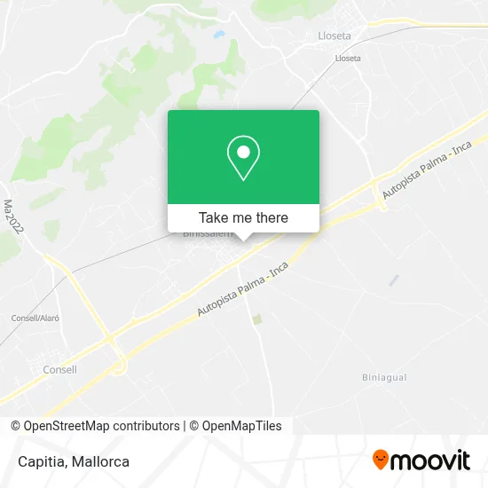 Capitia map
