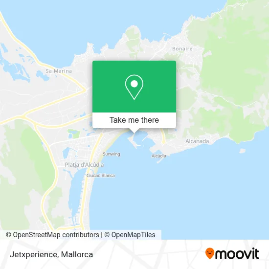 Jetxperience map