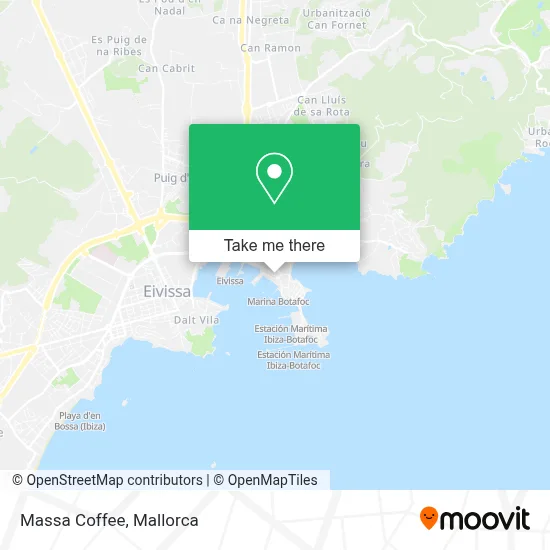 Massa Coffee map