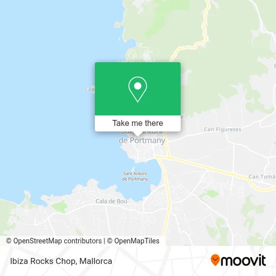 Ibiza Rocks Chop map