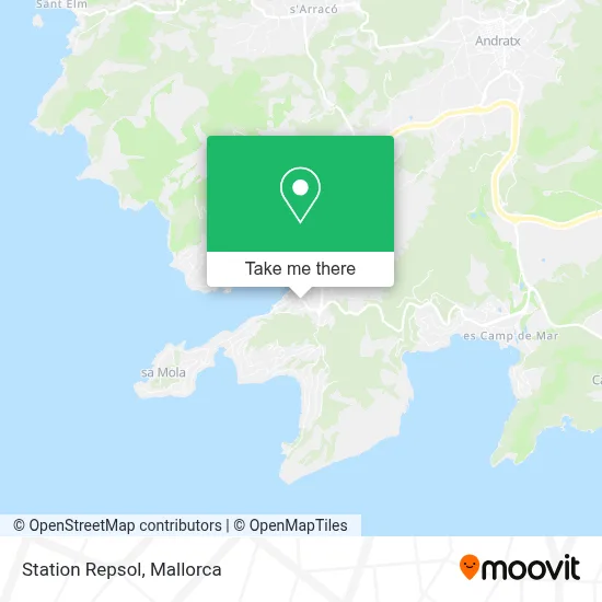 Station Repsol map