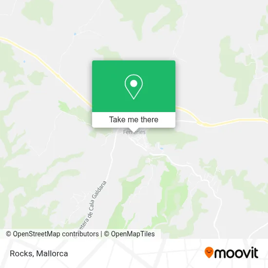 Rocks map