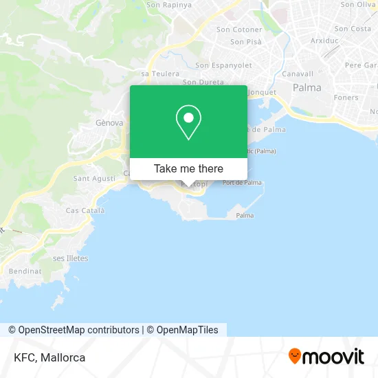 Kfc map