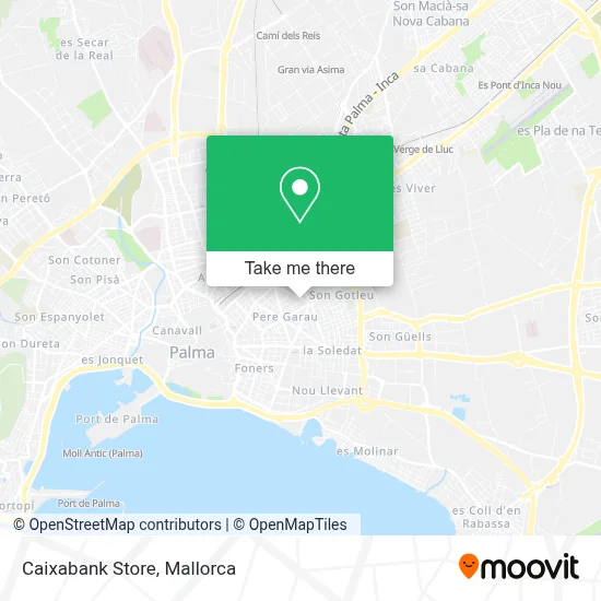Caixabank Store map