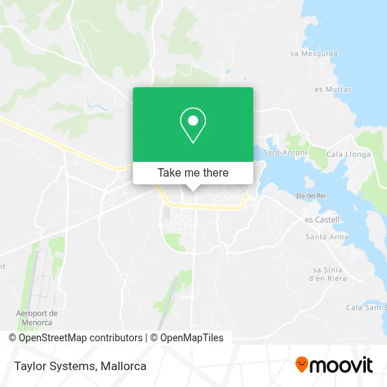 Taylor Systems map