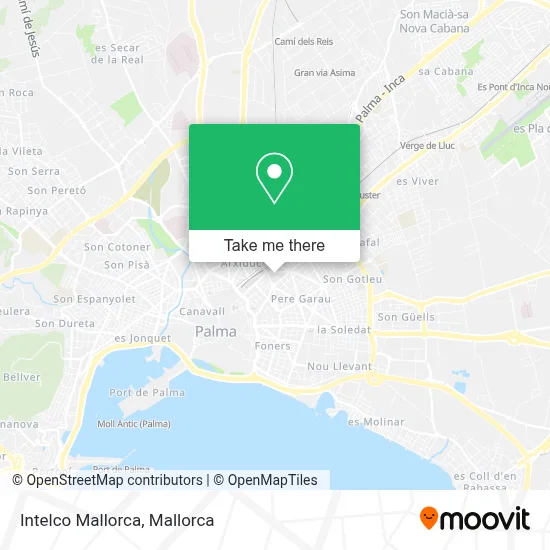 Intelco Mallorca map