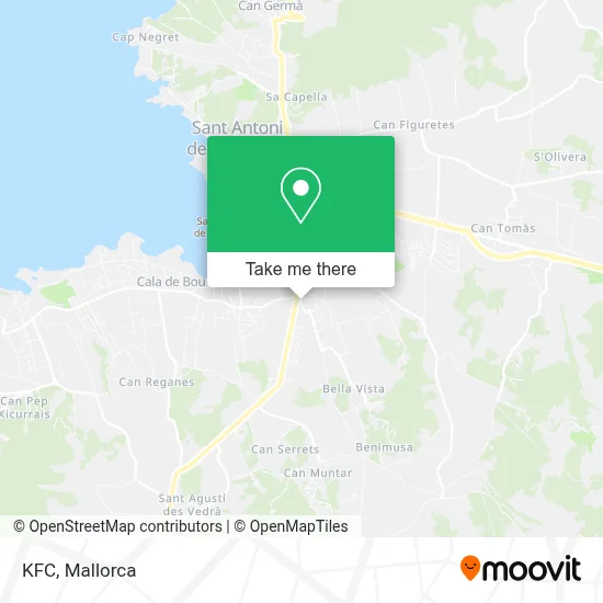 Kfc map