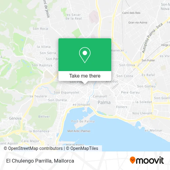 El Chulengo Parrilla map