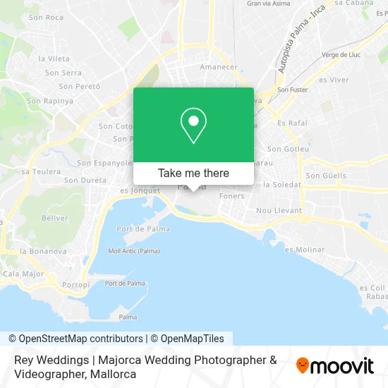 Rey Weddings | Majorca Wedding Photographer & Videographer map
