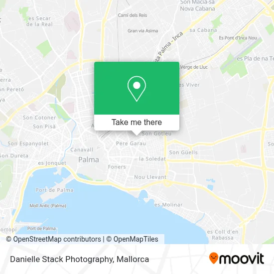 Danielle Stack Photography map