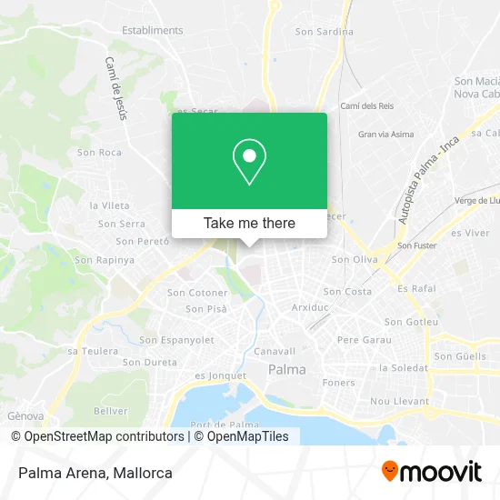 Palma Arena map