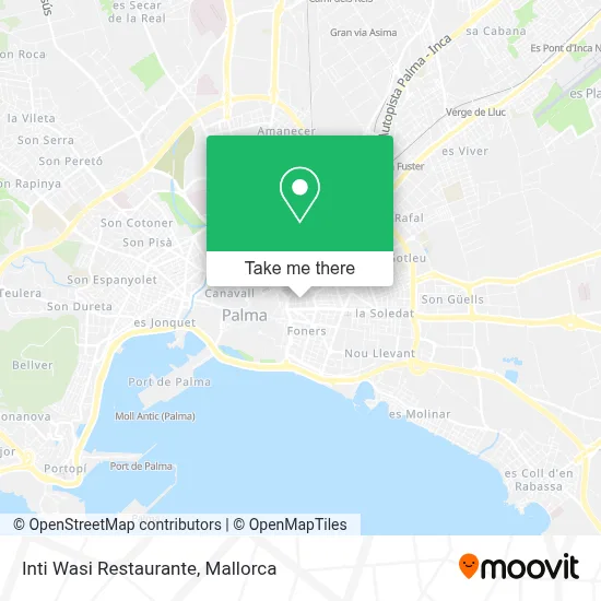 Inti Wasi Restaurante map