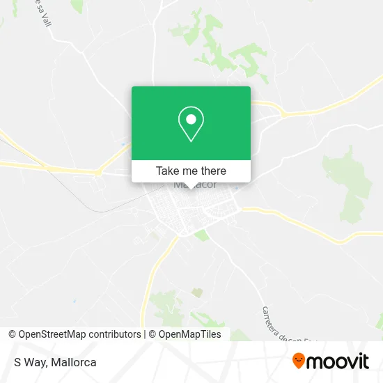S Way map