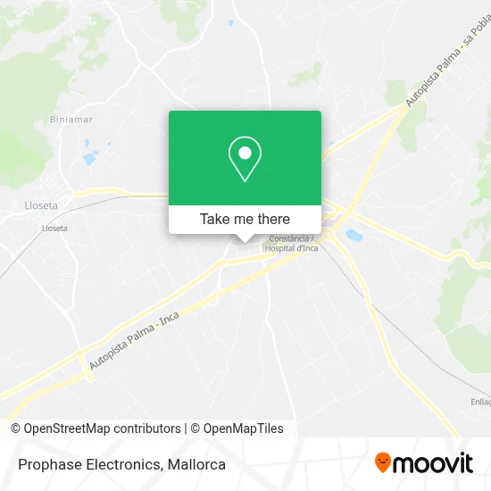 Prophase Electronics map