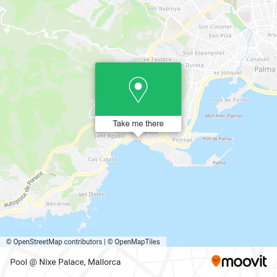 Pool @ Nixe Palace map