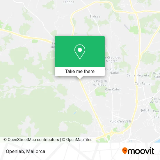 Openlab map
