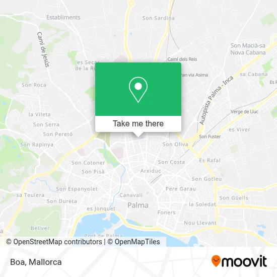 Boa map