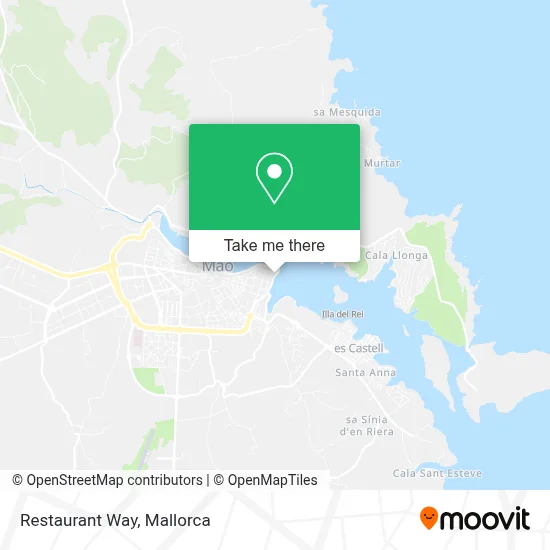 Restaurant Way map