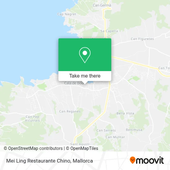 Mei Ling Restaurante Chino map