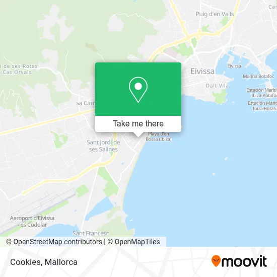 Cookies map