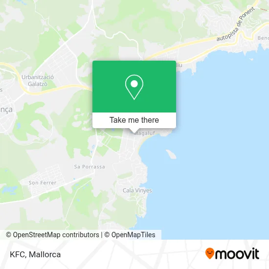 Kfc map