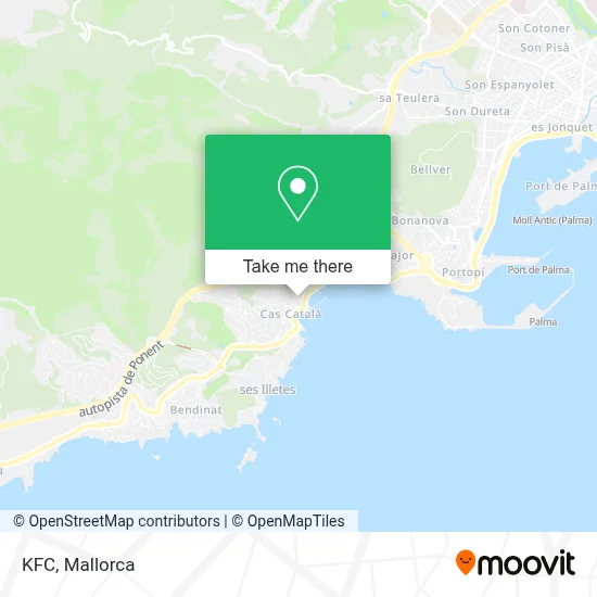 Kfc map