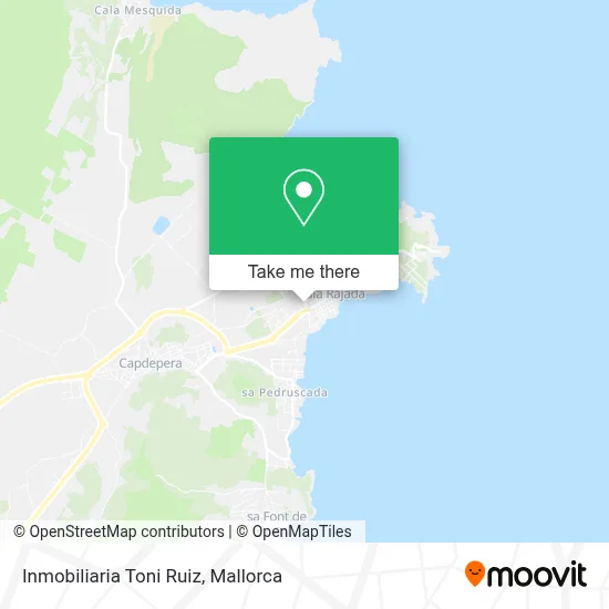 Inmobiliaria Toni Ruiz map