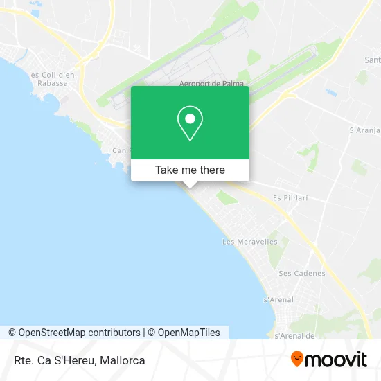 Rte. Ca S'Hereu map