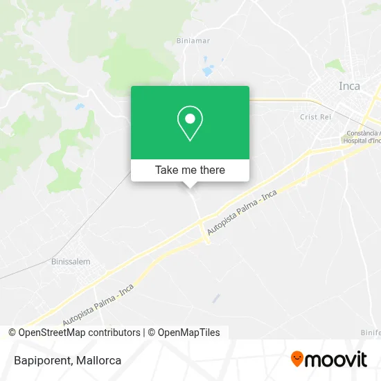 Bapiporent map