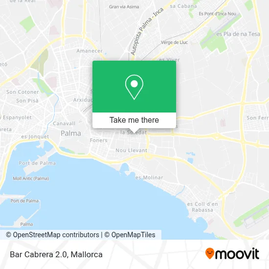 Bar Cabrera 2.0 map