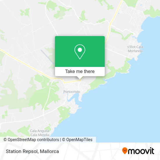 Station Repsol map