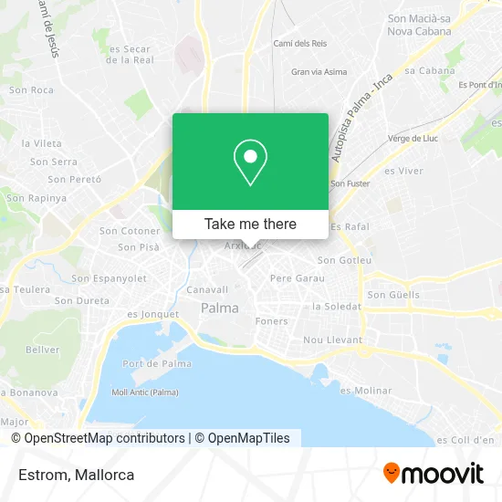 Estrom map