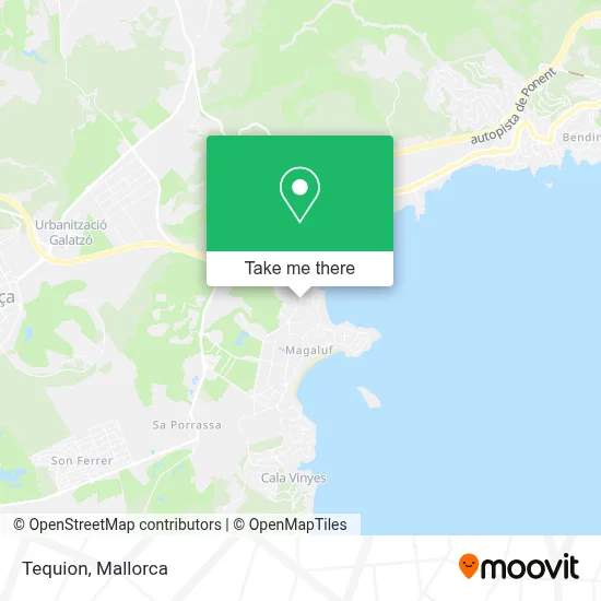 Tequion map
